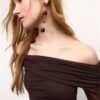 Asymmetric Tulle T-Shirt Asymmetric Tulle T-Shirt