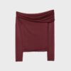Asymmetric Tulle T-Shirt Asymmetric Tulle T-Shirt
