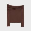 Asymmetric Tulle T-Shirt Asymmetric Tulle T-Shirt