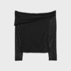 Asymmetric Tulle T-Shirt Asymmetric Tulle T-Shirt