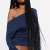 Asymmetrical Neckline Top