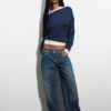 Asymmetrical Neckline Top