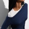 Asymmetrical Neckline Top