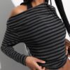 Asymmetrical Neckline Top
