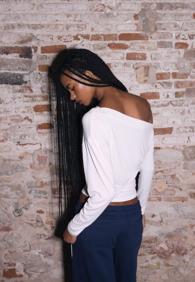 Asymmetrical Neckline Top
