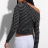 Asymmetrical Neckline Top