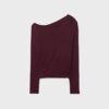 Asymmetrical Neckline Top