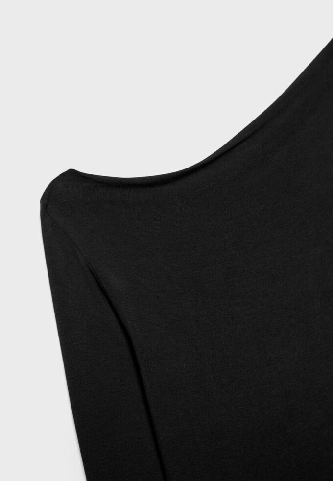 Asymmetrical Neckline Top