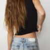 B04 Basic Fitted Sleeveless Top