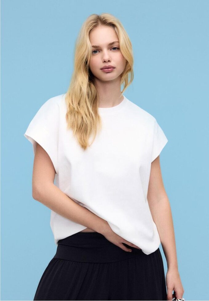 B06 Basic Dropped-Shoulder T-Shirt B06 Basic Dropped-Shoulder T-Shirt