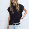 B06 Basic Dropped-Shoulder T-Shirt