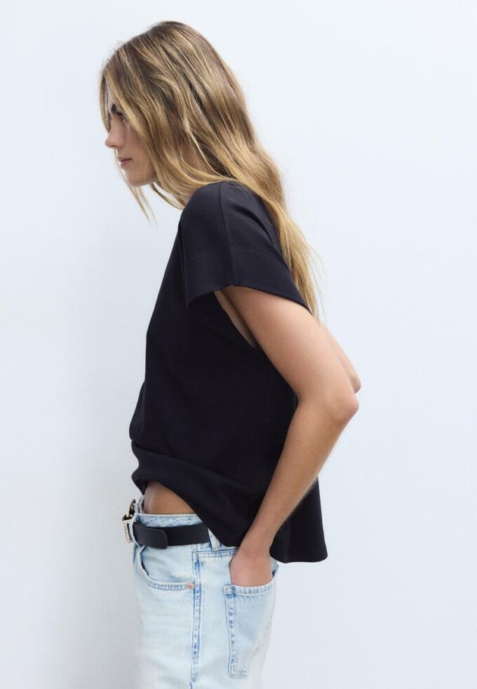 B06 Basic Dropped-Shoulder T-Shirt