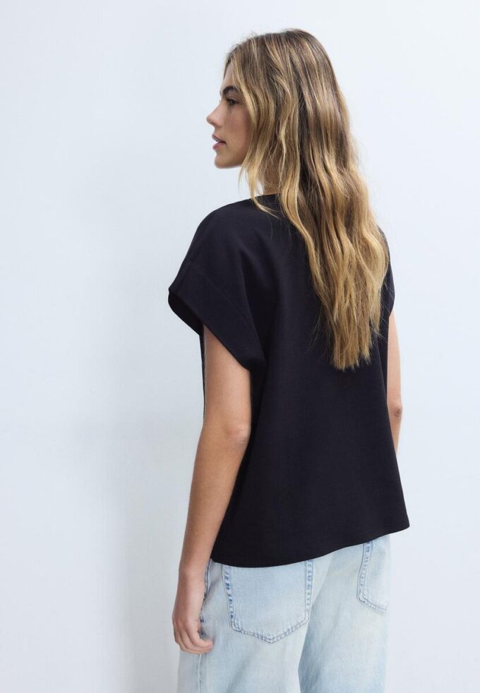 B06 Basic Dropped-Shoulder T-Shirt