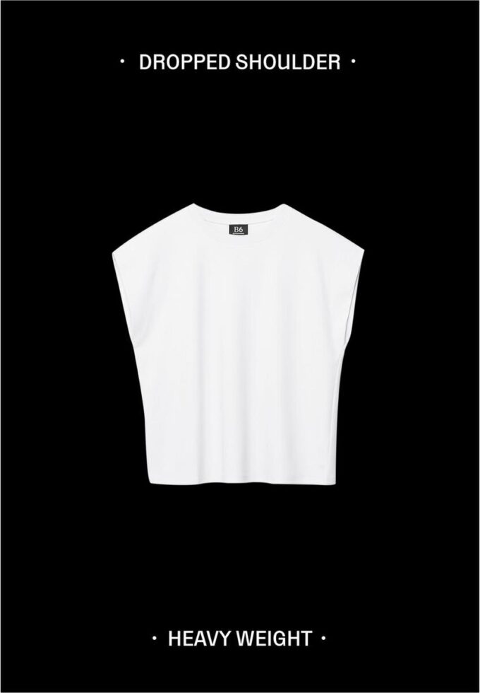 B06 Basic Dropped-Shoulder T-Shirt B06 Basic Dropped-Shoulder T-Shirt