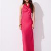 Backless Halter Midi Dress Backless Halter Midi Dress