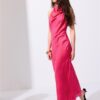 Backless Halter Midi Dress Backless Halter Midi Dress