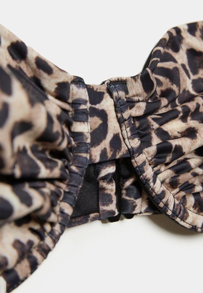 Balconette Animal Print Bikini Top Balconette Animal Print Bikini Top