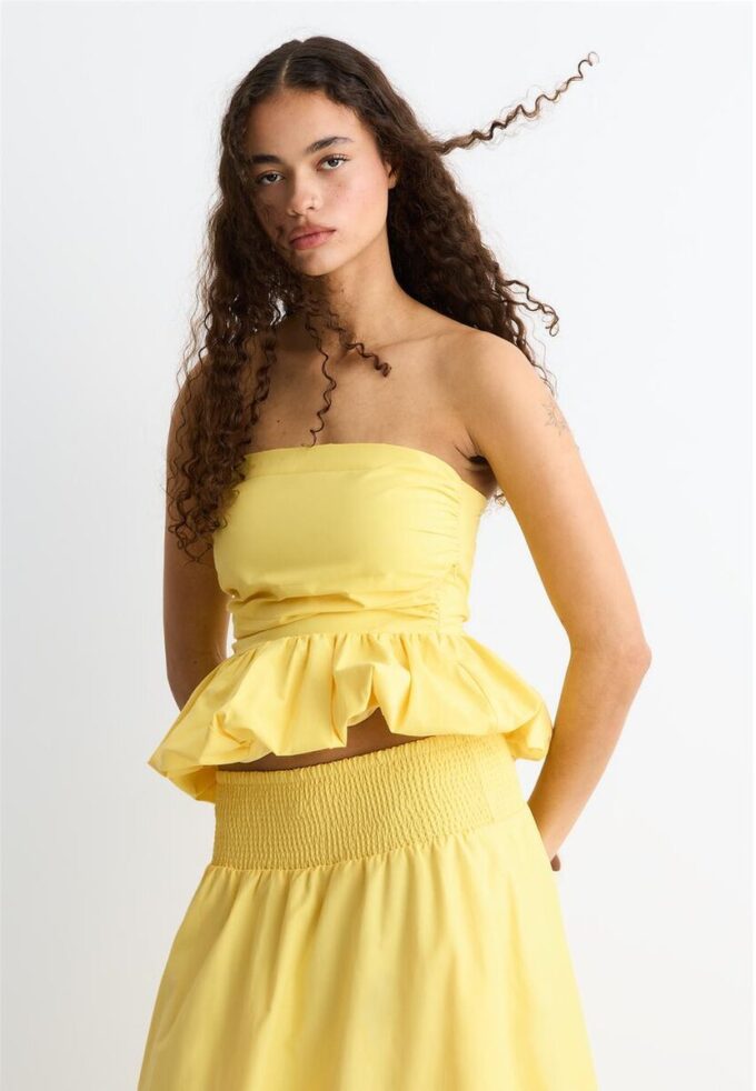 Balloon Bustier Top Balloon Bustier Top