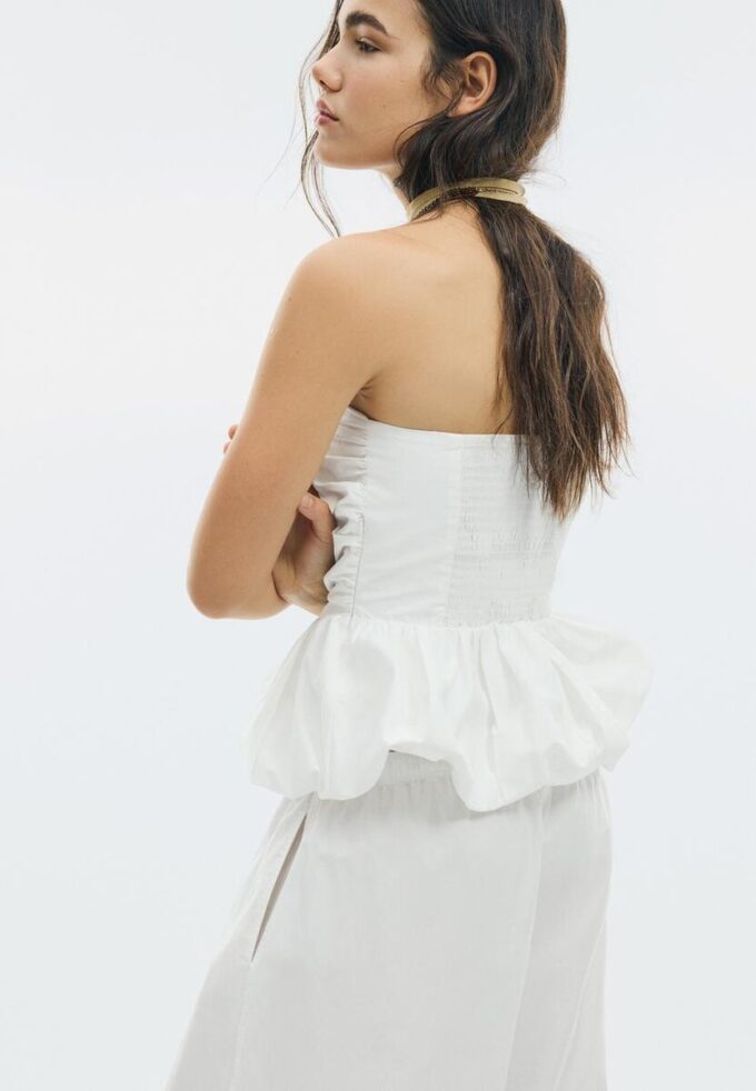 Balloon Bustier Top Balloon Bustier Top