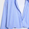 Balloon Shirt in Two Materials