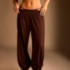 Balloon Trousers with Turn-Down Waist Balloon Trousers with Turn-Down Waist
