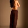 Balloon Trousers with Turn-Down Waist Balloon Trousers with Turn-Down Waist