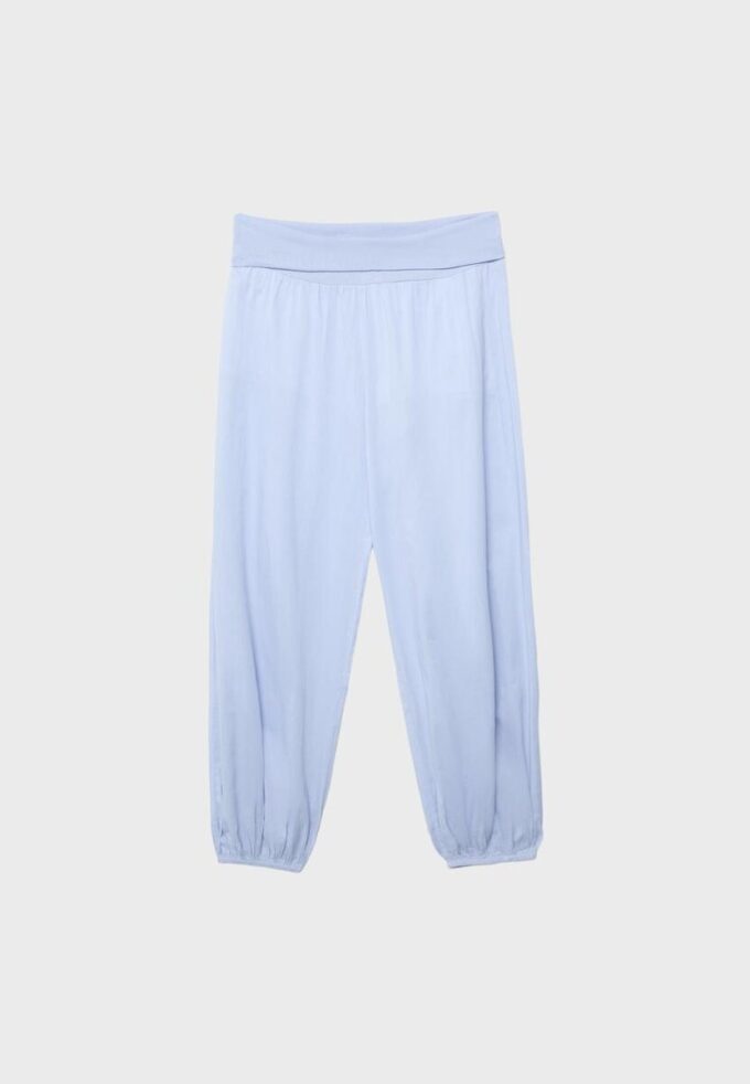 Balloon Trousers with Turn-Down Waist Balloon Trousers with Turn-Down Waist