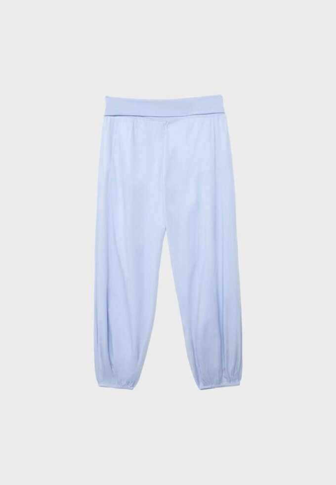 Balloon Trousers with Turn-Down Waist Balloon Trousers with Turn-Down Waist