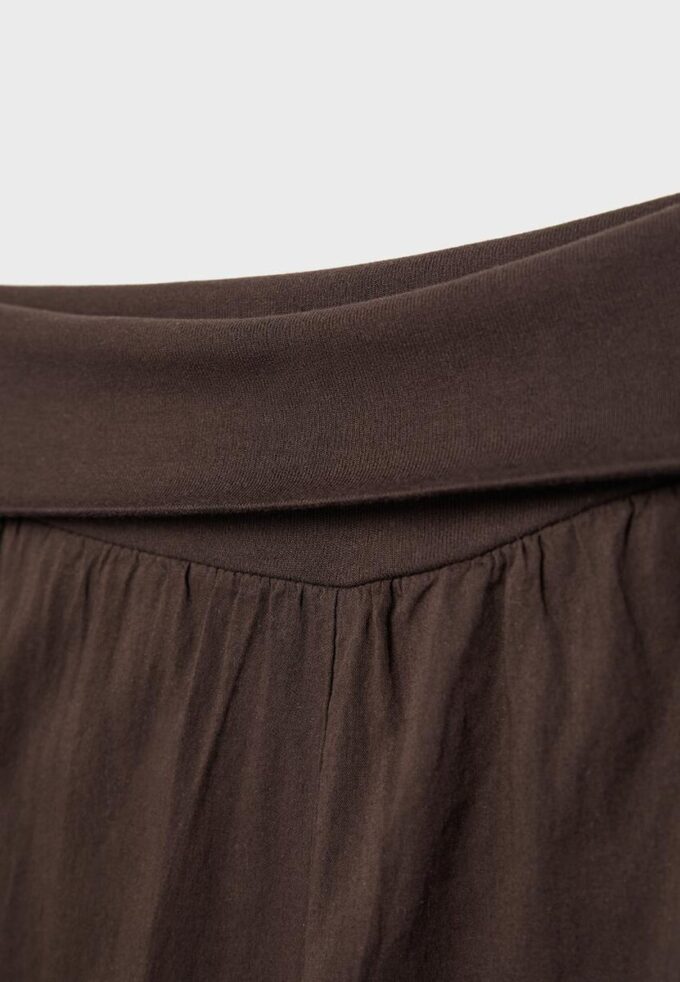 Balloon Trousers with Turn-Down Waist Balloon Trousers with Turn-Down Waist