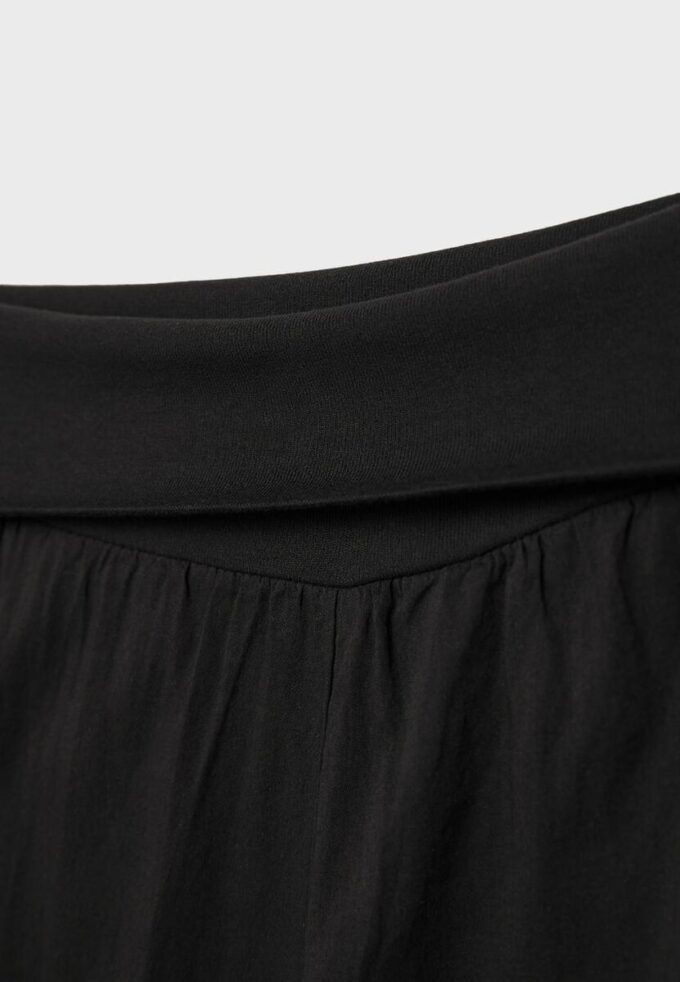 Balloon Trousers with Turn-Down Waist Balloon Trousers with Turn-Down Waist