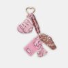 Bandana Heart Pendant Key Ring Bandana Heart Pendant Key Ring