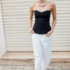 Bandeau Sweetheart Neckline Bandeau Sweetheart Neckline