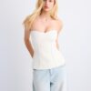 Bandeau Sweetheart Neckline Bandeau Sweetheart Neckline