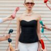 Bandeau Sweetheart Neckline Bandeau Sweetheart Neckline