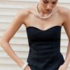 Bandeau Sweetheart Neckline Bandeau Sweetheart Neckline