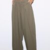 Barrel Poplin Trousers with Stoppers Barrel Poplin Trousers with Stoppers
