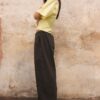 Barrel Poplin Trousers with Stoppers Barrel Poplin Trousers with Stoppers