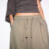 Barrel Poplin Trousers with Stoppers Barrel Poplin Trousers with Stoppers
