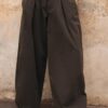 Barrel Poplin Trousers with Stoppers Barrel Poplin Trousers with Stoppers