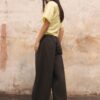 Barrel Poplin Trousers with Stoppers Barrel Poplin Trousers with Stoppers