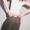 Barrel Poplin Trousers with Stoppers Barrel Poplin Trousers with Stoppers