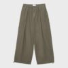 Barrel Poplin Trousers with Stoppers Barrel Poplin Trousers with Stoppers