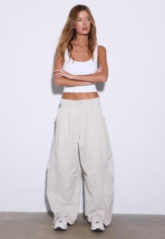 Barrel Smart Trousers