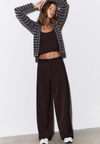 Barrel Smart Trousers with Darts