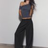 Barrel Smart Trousers with Darts