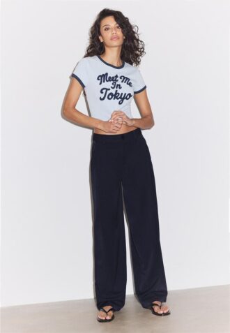 Barrel Smart Trousers with Darts
