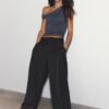 Barrel Smart Trousers with Darts