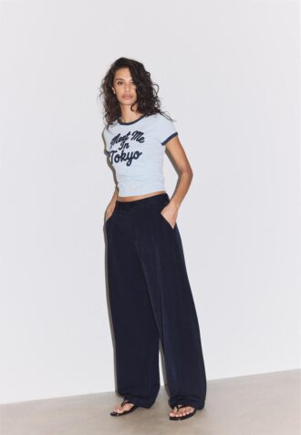 Barrel Smart Trousers with Darts