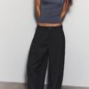 Barrel Smart Trousers with Darts