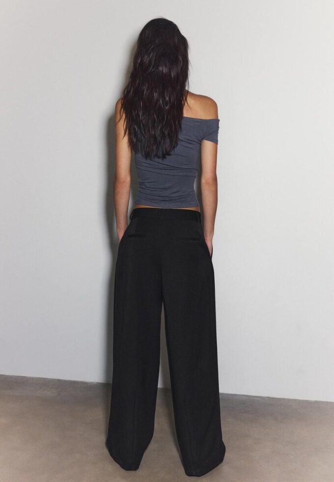 Barrel Smart Trousers with Darts